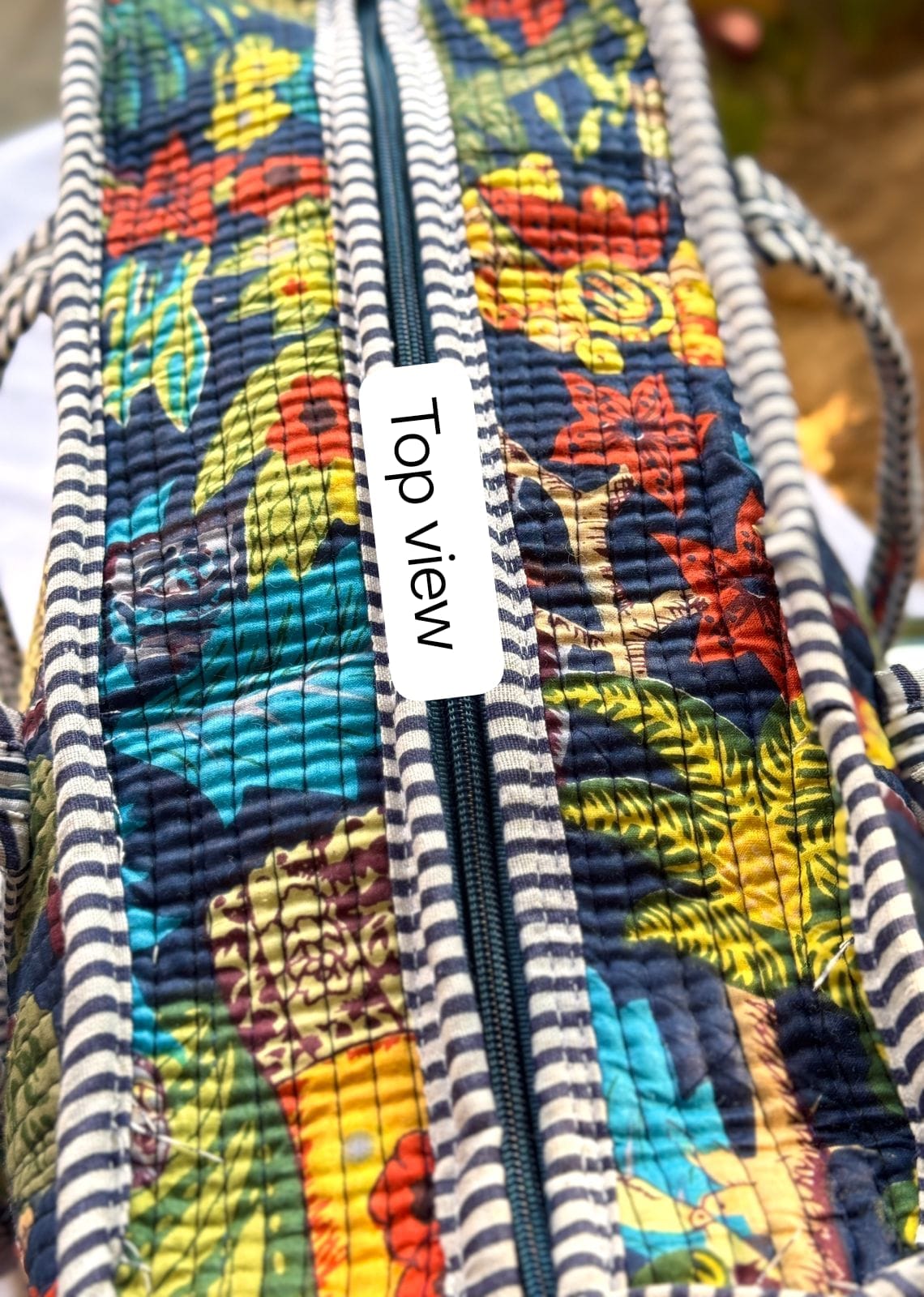 Black jungle quilted combo set