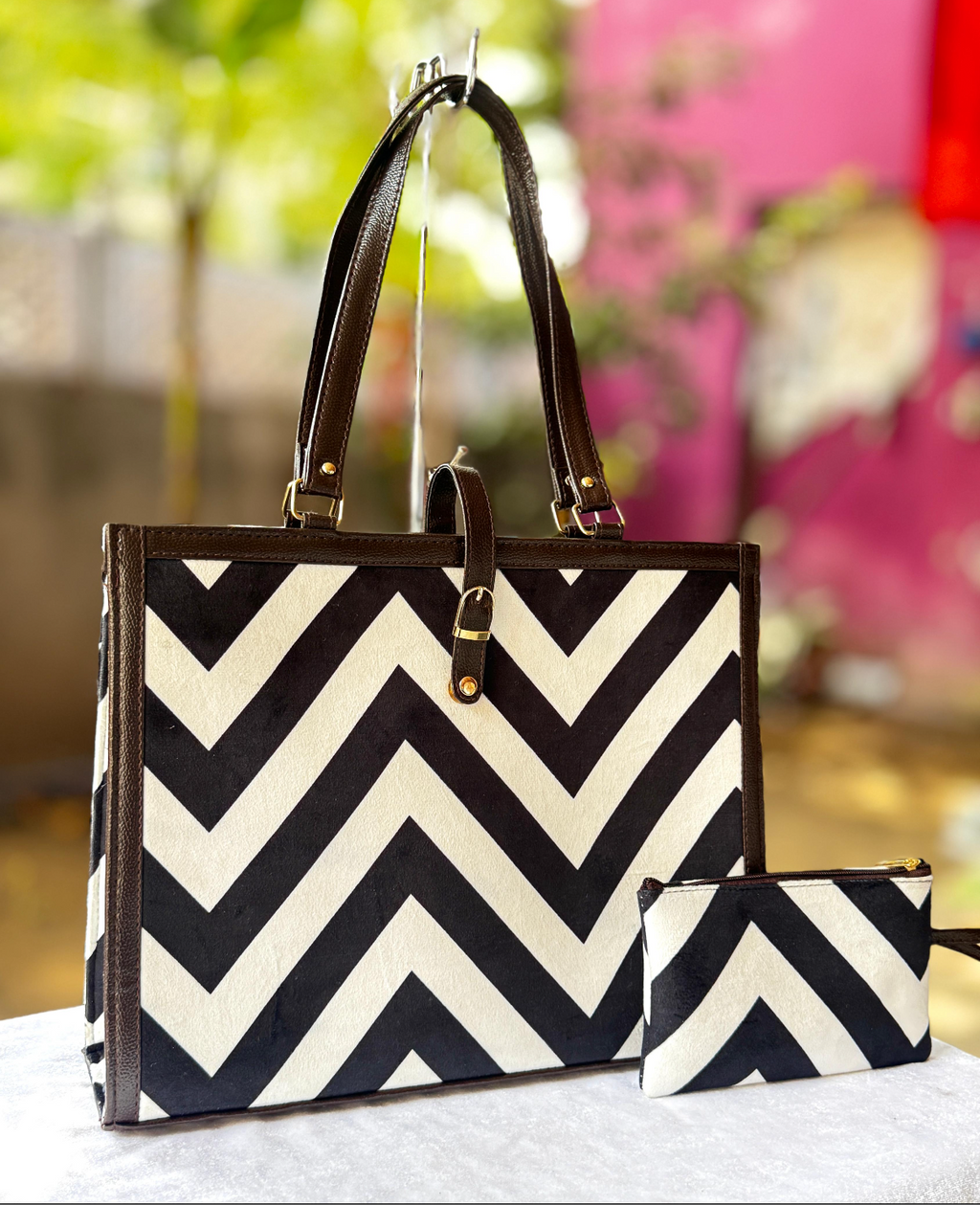 Classic joy tote office bag