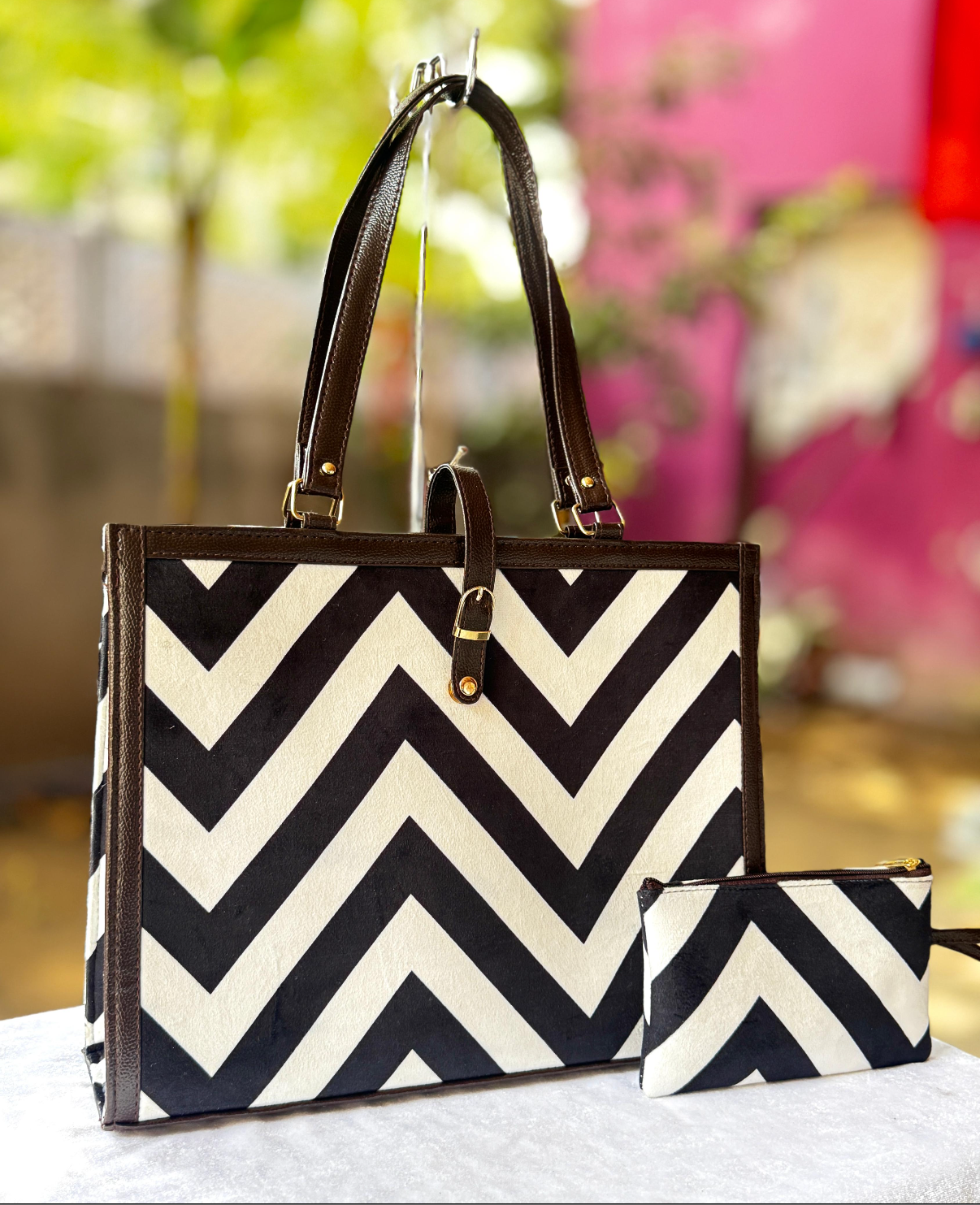 Classic joy tote office bag