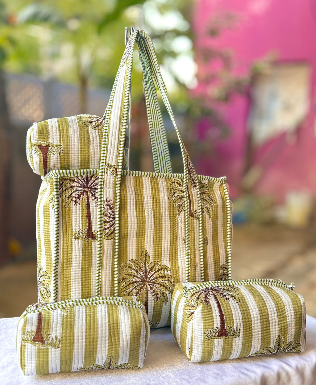 Pista quilted combo set