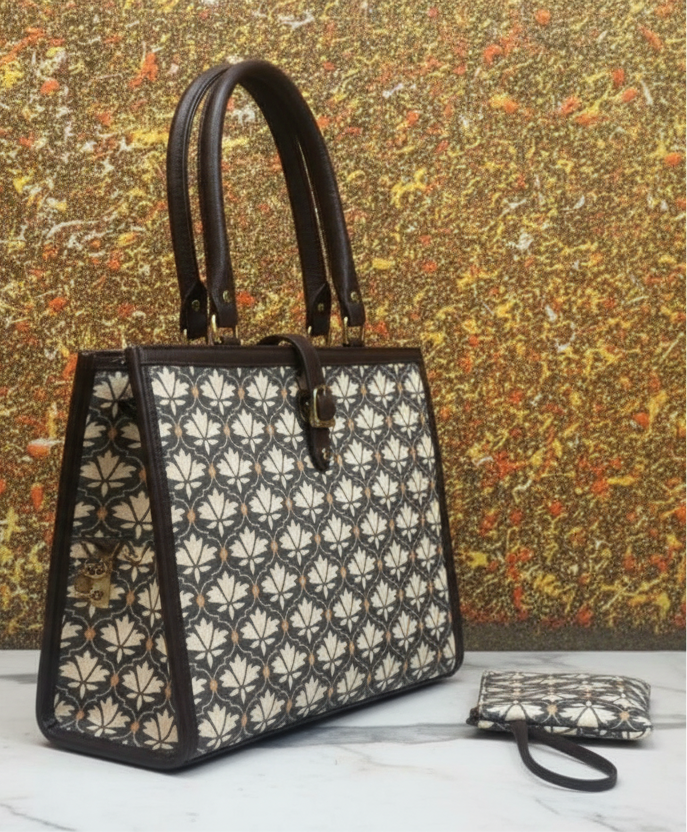 Anthemion joy tote office bag