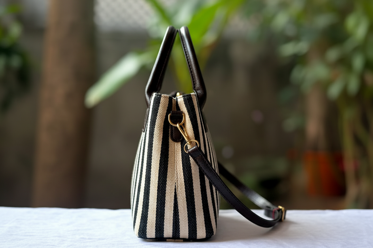 Stripped handloom tim tim