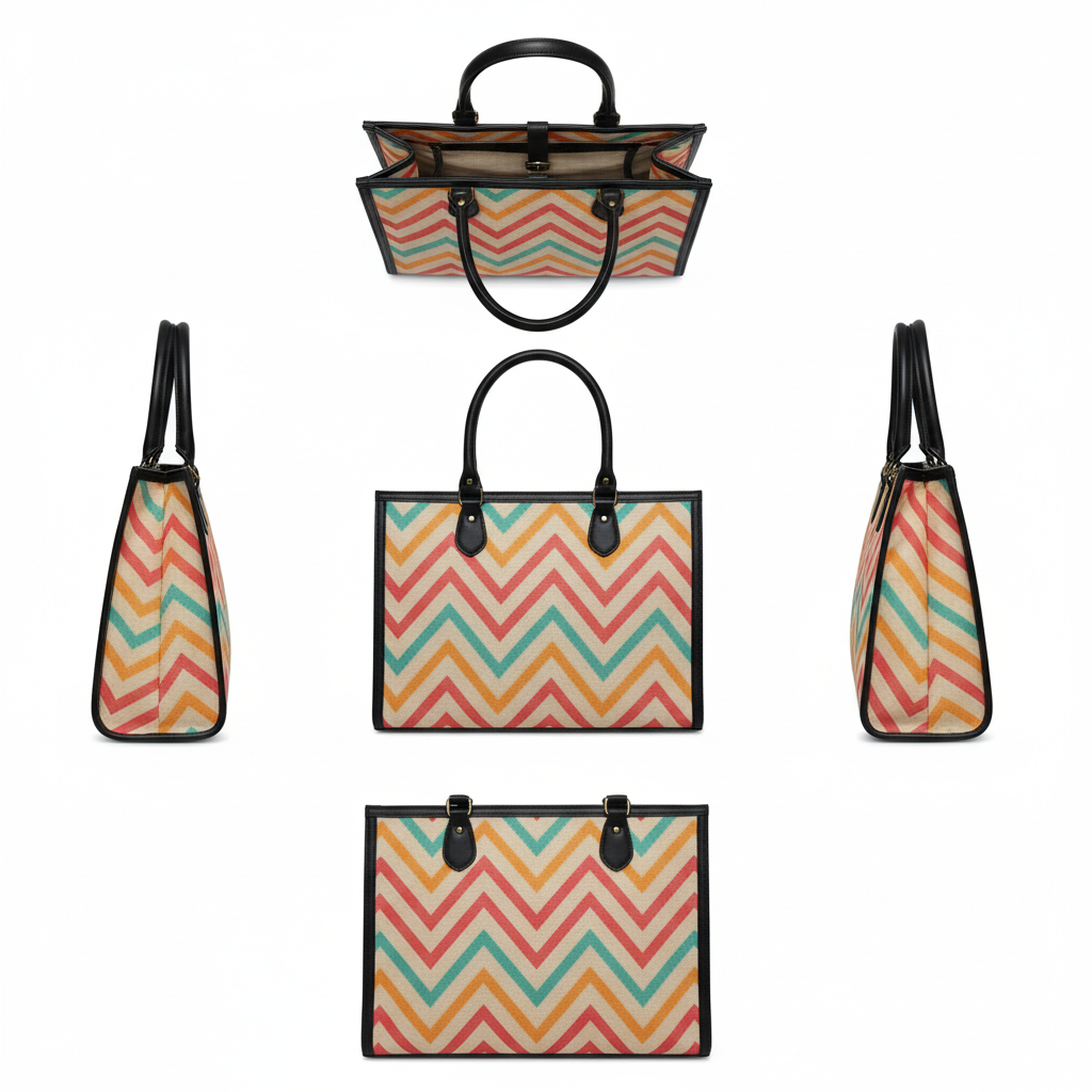 Rangoli joy tote office bag