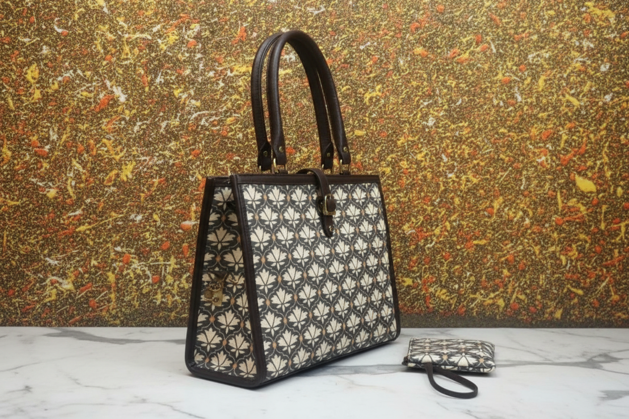 Anthemion joy tote office bag